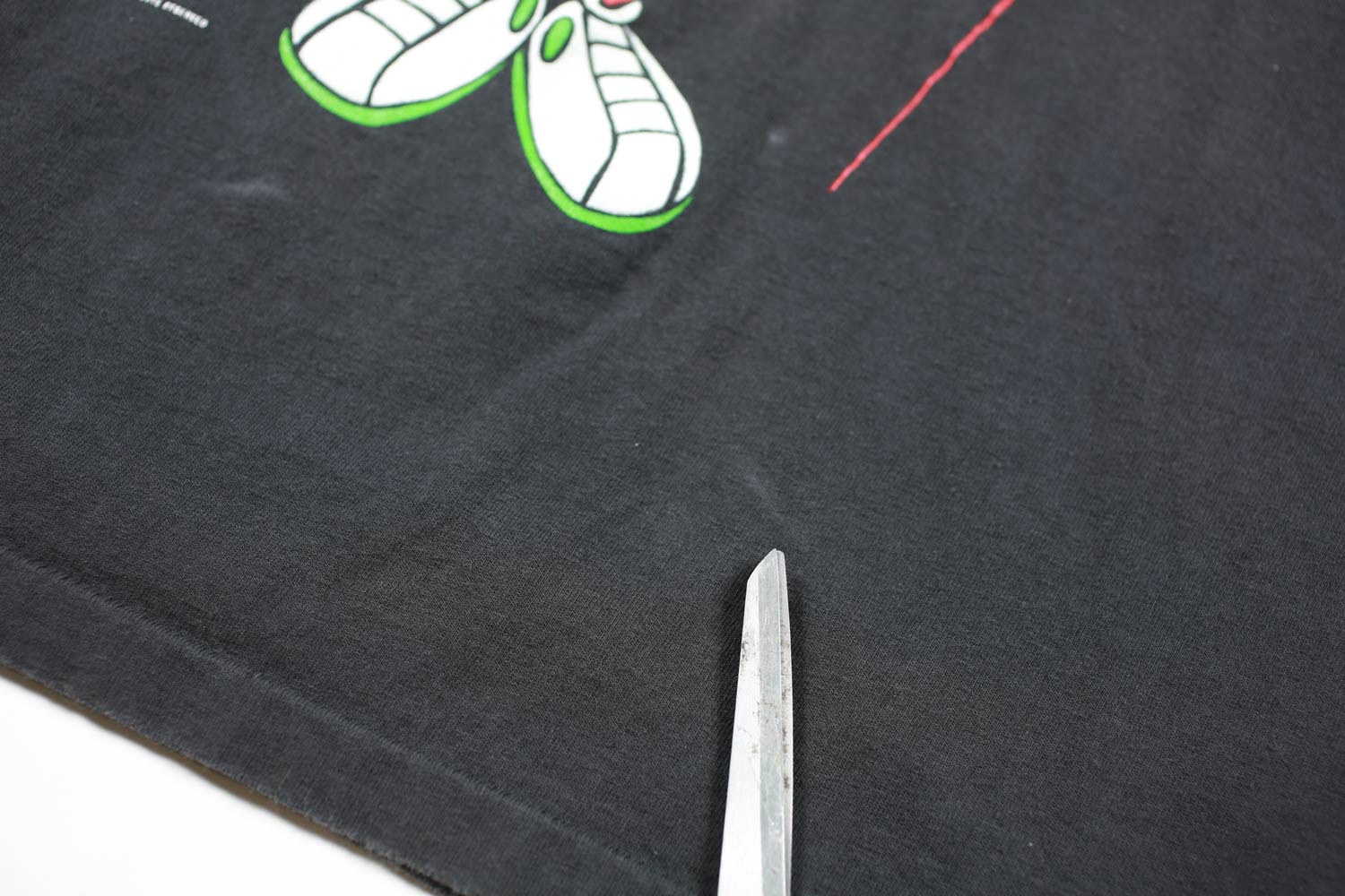 Vintage Marvin the Martian Tee Black S