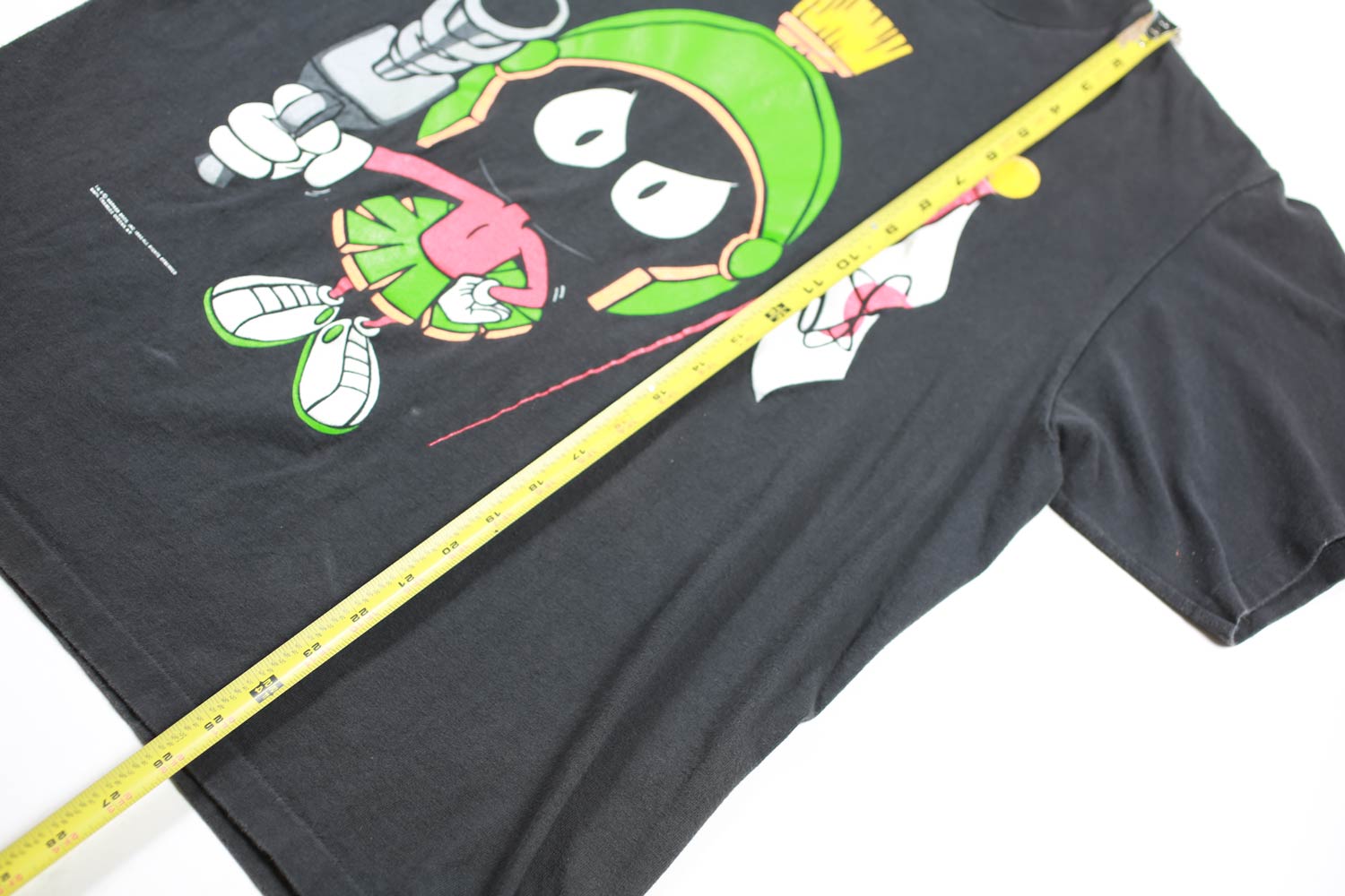Vintage Marvin the Martian Tee Black S