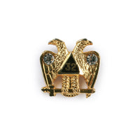 Vintage Masonic 32nd Degree 1/2 Inch Lapel Pin