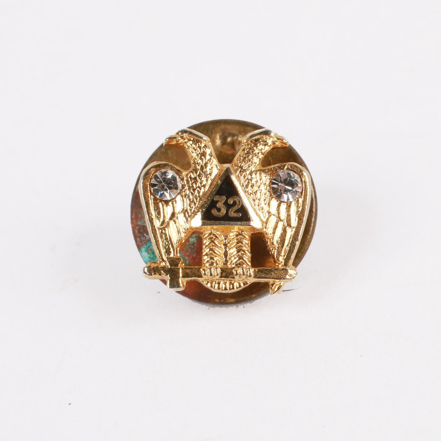 Vintage Masonic 32nd Degree 1/2 Inch Lapel Pin