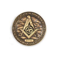 Vintage Masons Of Oklahoma Medaillon