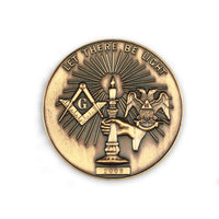 Vintage Masons Of Oklahoma Medaillon