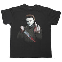 Vintage Michael Myers Middle Finger T-Shirt L