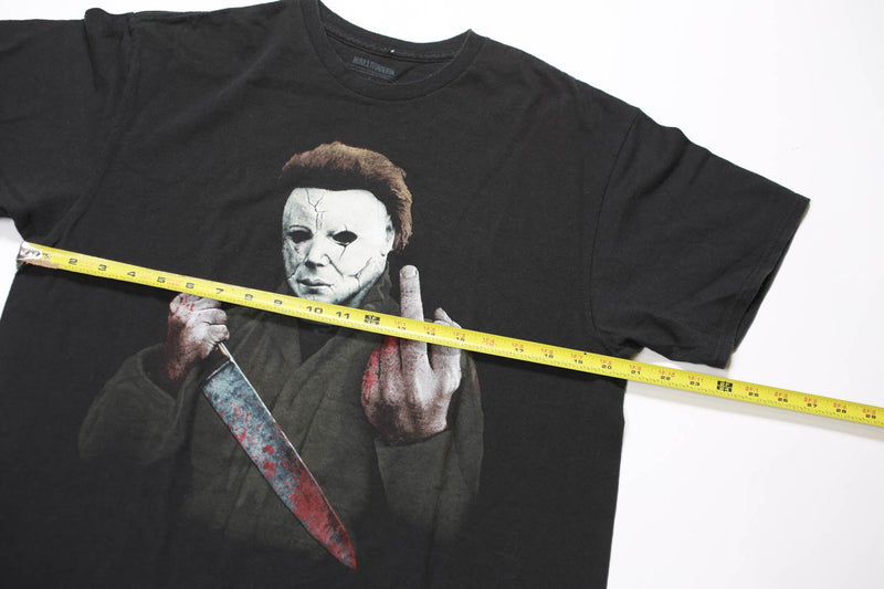 Vintage Michael Myers Middle Finger T-Shirt L