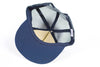 Vintage Miller Lite Mesh Trucker Snapback Hat Navy