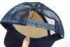 Vintage Miller Lite Mesh Trucker Snapback Hat Navy