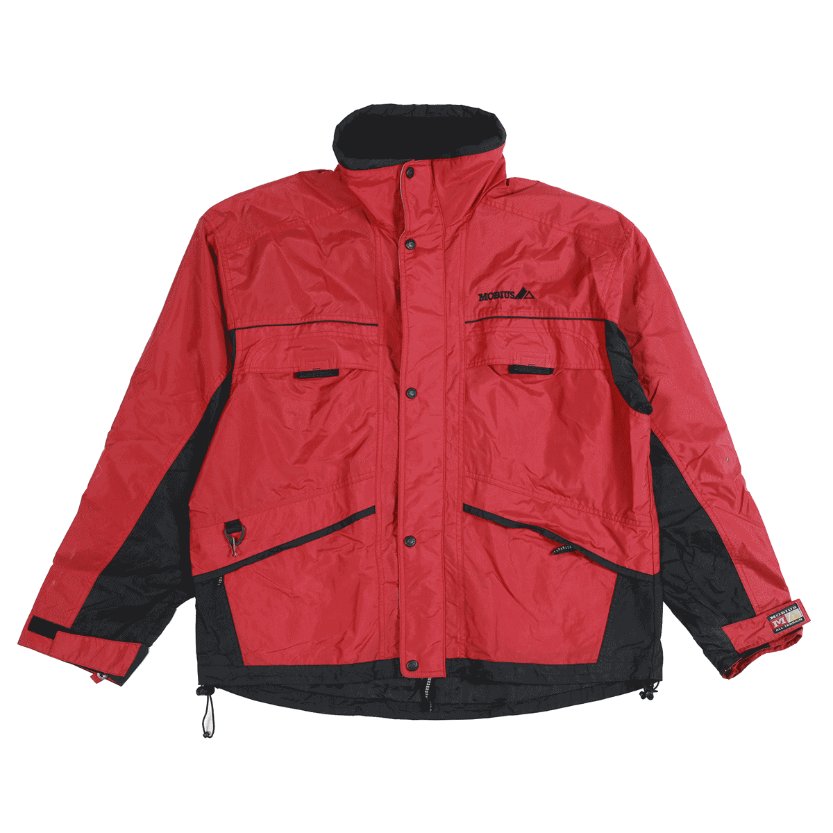 Vintage Mobius Jacket Red and Black XL – THEORIES OF ATLANTIS