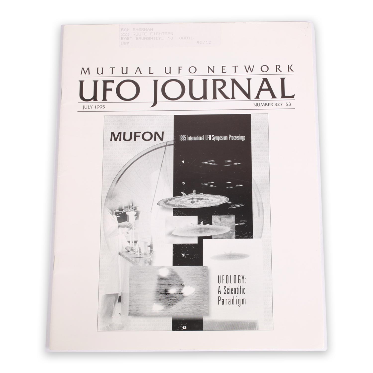 Vintage MUFON UFO Journal Number 327 1995