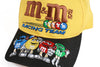 Vintage M&M's Racing Snapback NASCAR Hat Yellow/Black
