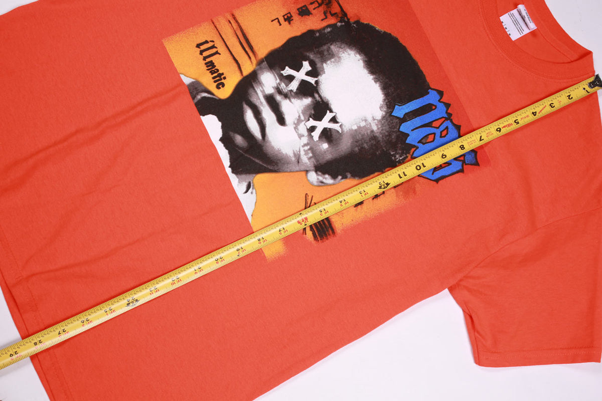 Vintage Nas Illmatic T Shirt Orange M