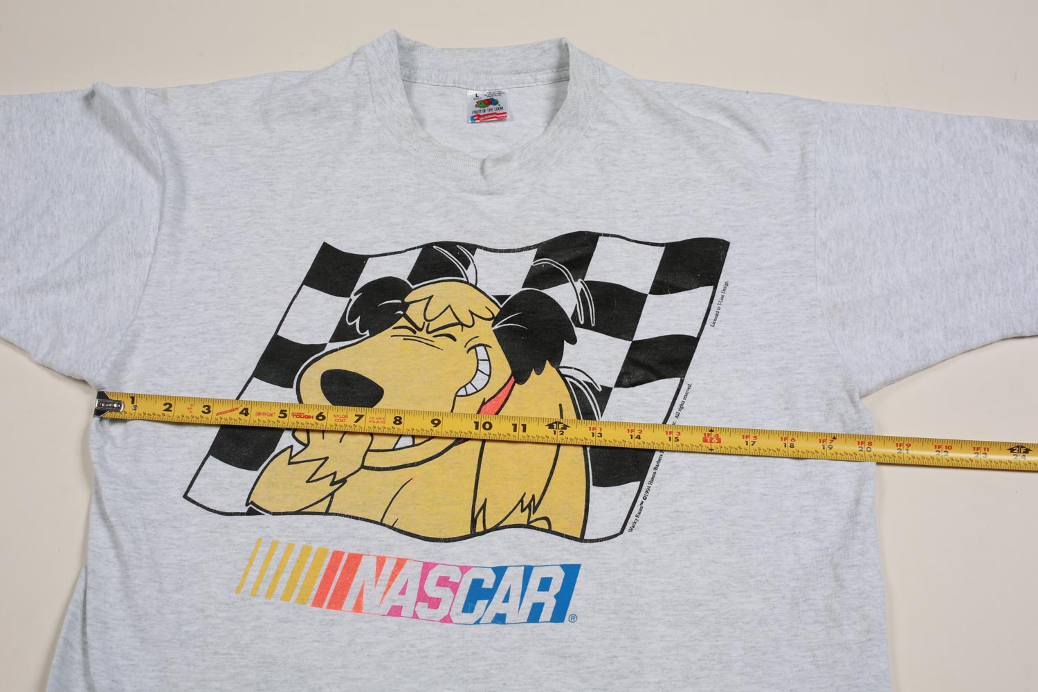 Vintage 1994 NASCAR Muttley Ash Tee L