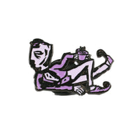 Vintage 2000's Neil Blender Coffee Break Enamel Pin