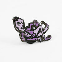 Vintage 2000's Neil Blender Coffee Break Enamel Pin