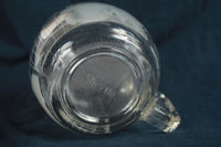 Vintage 1970s Nestle Etched World Map Glass Mug