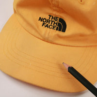 Vintage North Face Strapback Hat Yellow