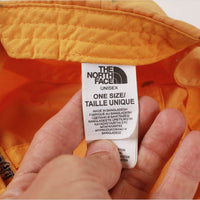 Vintage North Face Strapback Hat Yellow