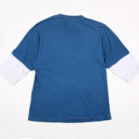 Vintage NY Giants Double-Sleeve 1993 NFL Tee Blue L