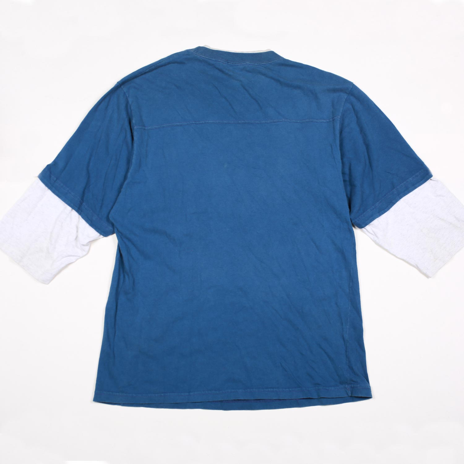 Vintage NY Giants Double-Sleeve 1993 NFL Tee Blue L