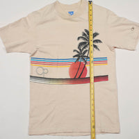 Vintage 1980's Ocean Pacific Tee Cream S