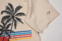 Vintage 1980's Ocean Pacific Tee Cream S