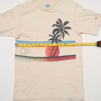 Vintage 1980's Ocean Pacific Tee Cream S