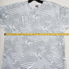 Vintage Ocean Pacific All-Over-Print Tee White L