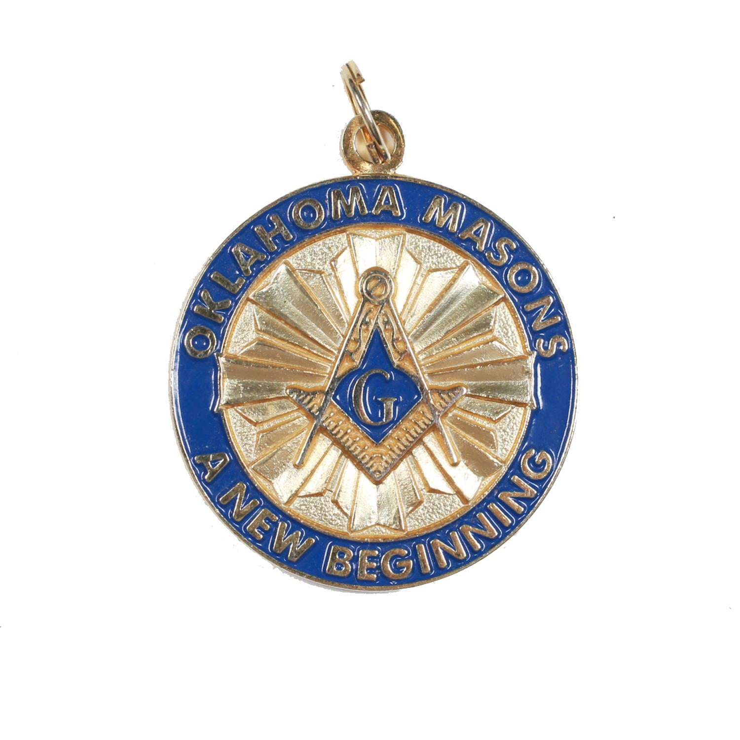 Vintage Masons Of Oklahoma Medallion