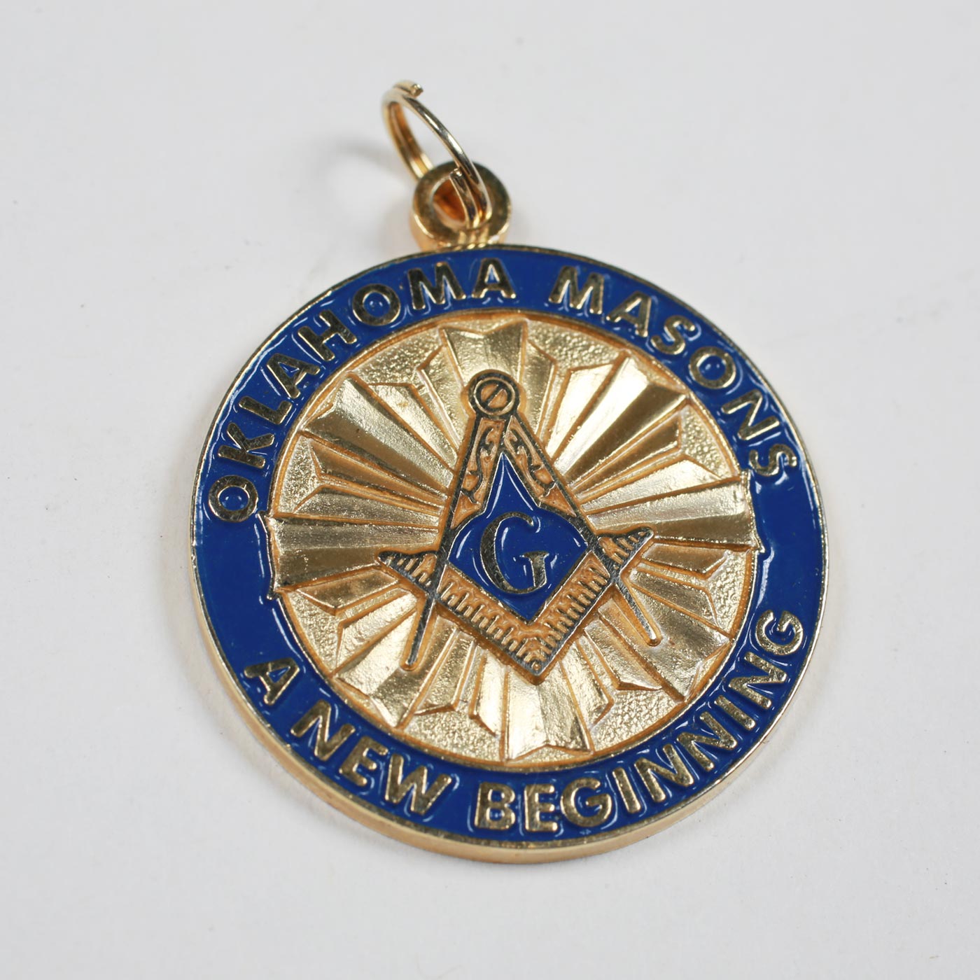 Vintage Masons Of Oklahoma Medallion