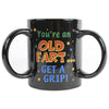Vintage Old Fart Triple Handled Coffee Mug