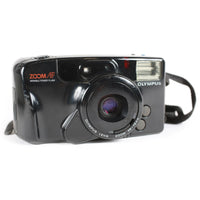 Vintage Olympus Infinity Zoom 210 35mm Point & Shoot Camera W/ Bag