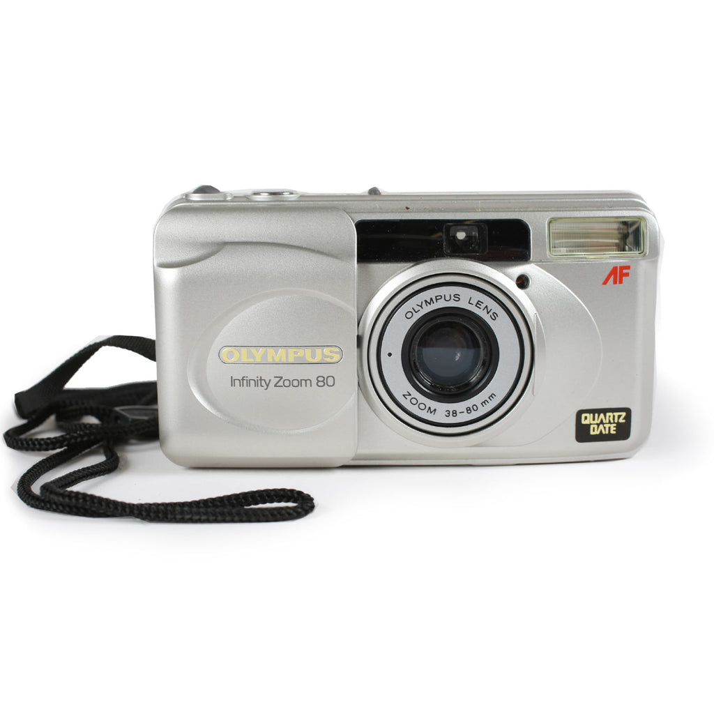 Vintage Olympus Infinity Zoom 80 35mm Point & Shoot Camera – THEORIES ...