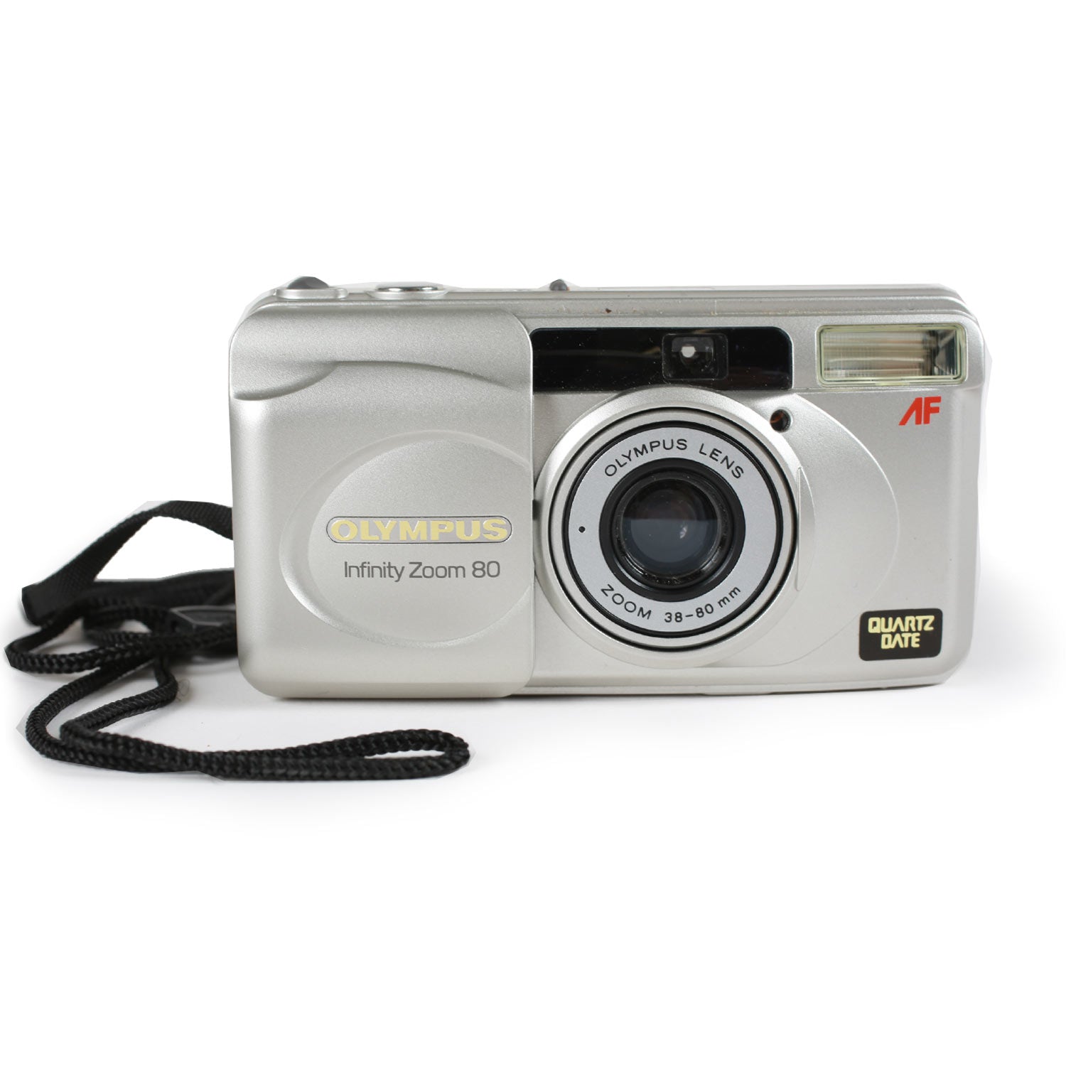 Vintage Olympus Infinity Zoom 80 35mm Point & Shoot Camera