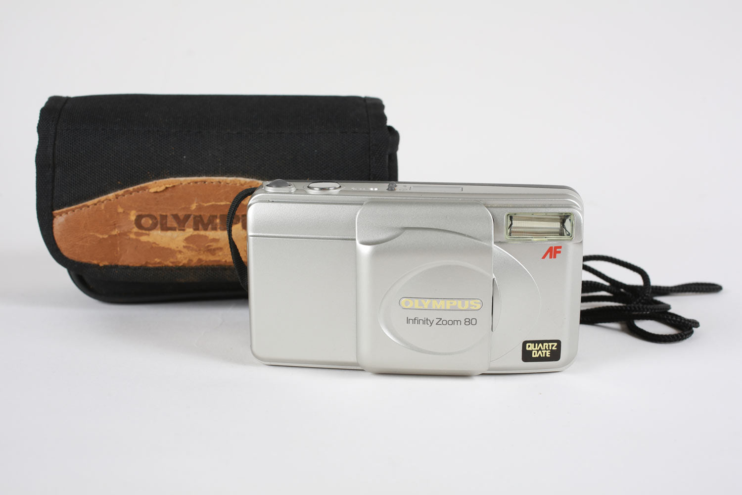 Vintage Olympus Infinity Zoom 80 35mm Point & Shoot Camera