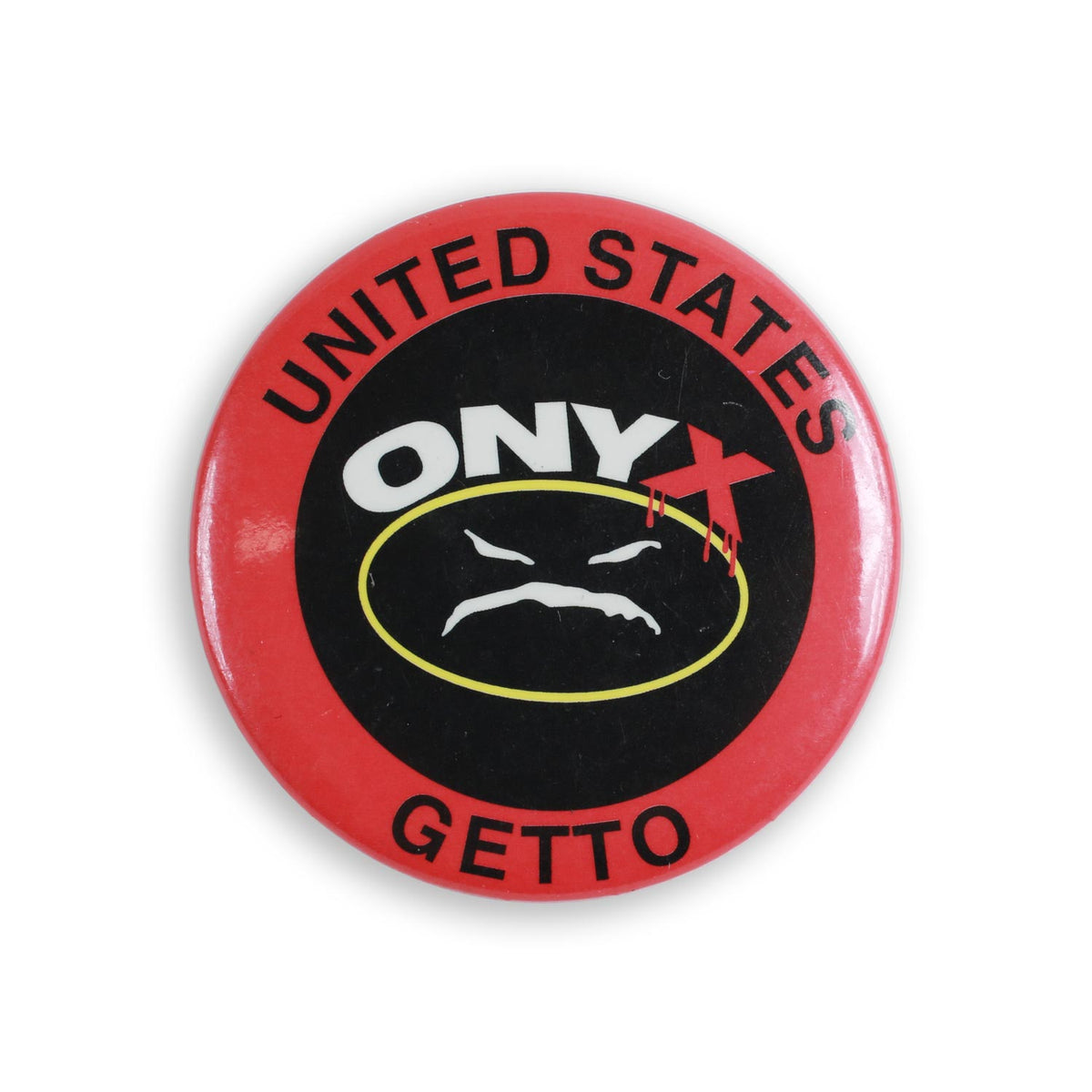 Proclaim Pinback Vintage Onyx Pinback Button 1994 – THEORIES OF ATLANTIS