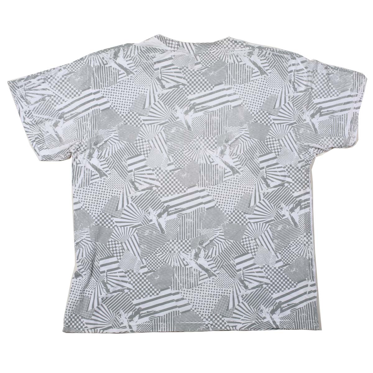 Vintage Ocean Pacific All-Over-Print Tee White L
