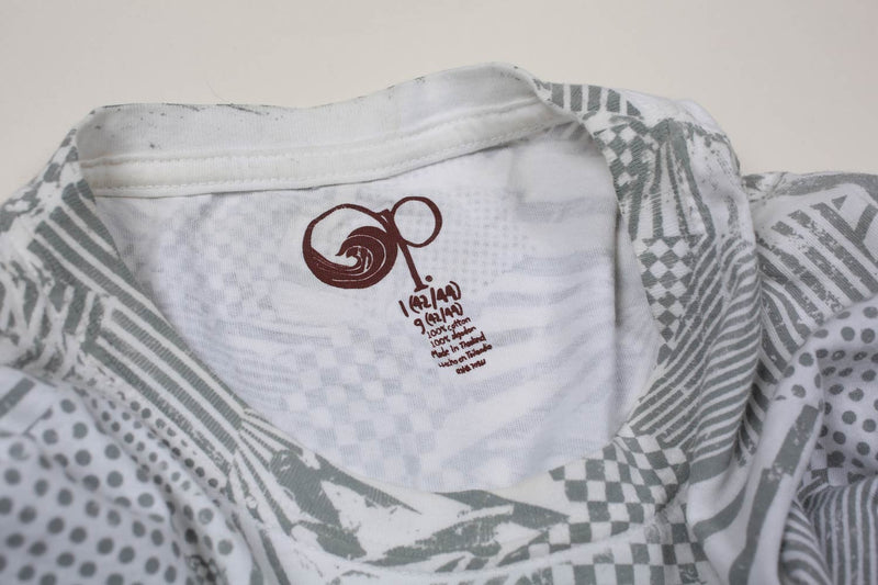 Vintage Ocean Pacific All-Over-Print Tee White L