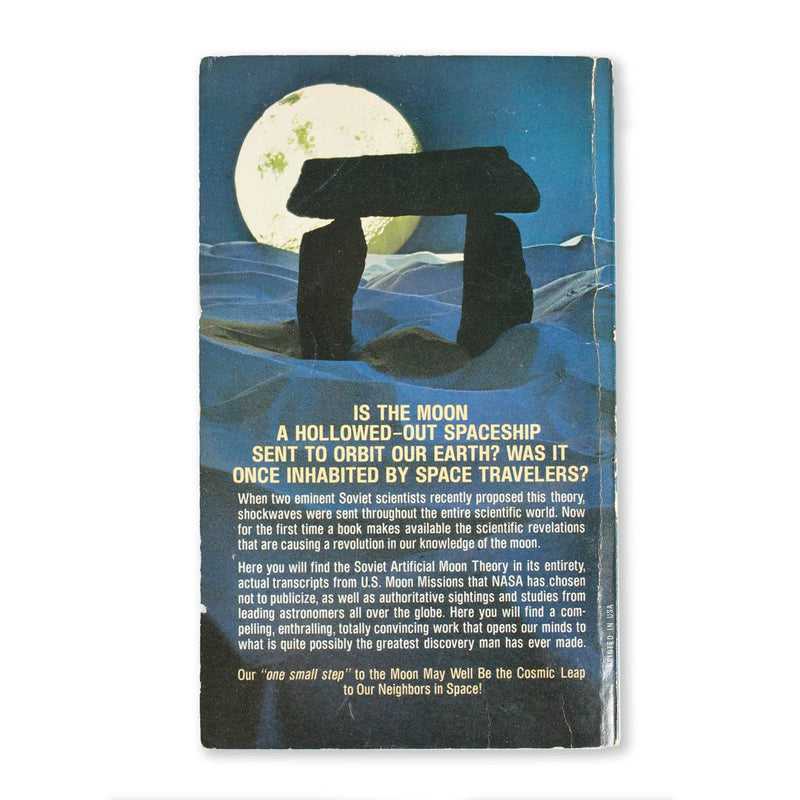 Vintage Our Mysterious Spaceship Moon Book by Don Wilson 1975 (1st Edition)