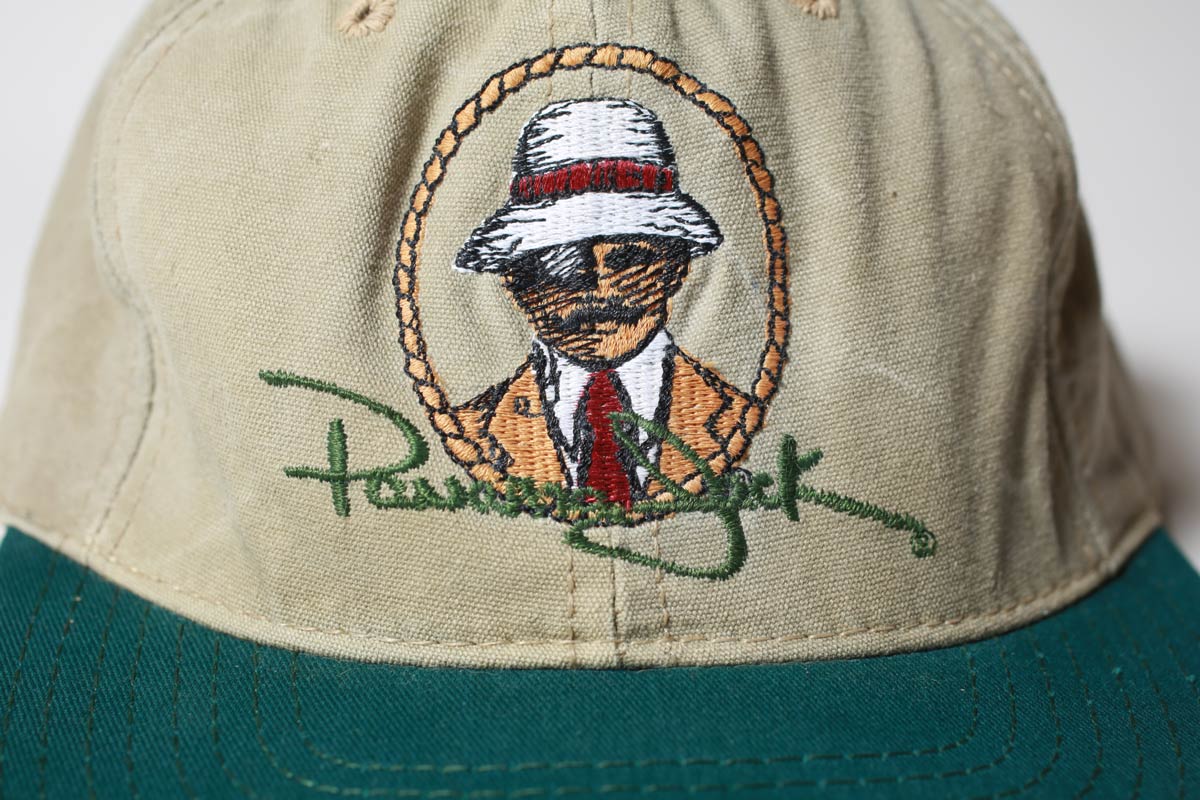 Vintage Panama Jack Snapback Hat Khaki and Green