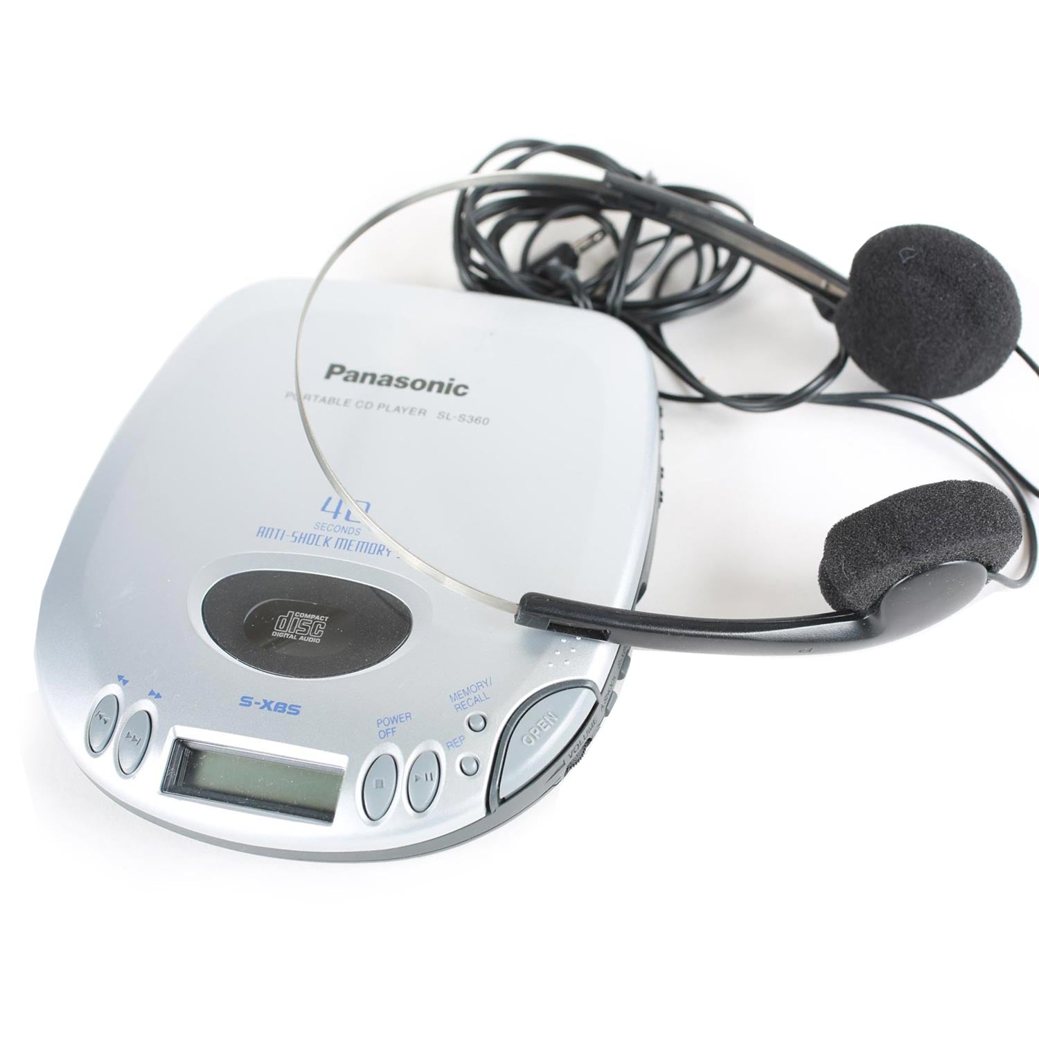 Vintage Panasonic S-S360 Portable CD Walkman