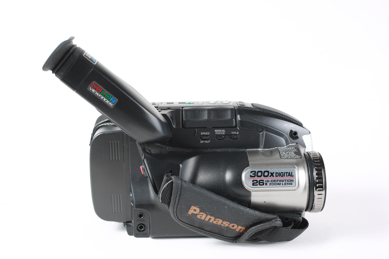 Vintage 90s Panasonic PV-L751D VHS-C Palmcorder Camera Tested