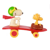 Vintage Peanuts Snoopy and Woodstock Skateboarding Toy