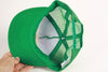 Vintage Pear USA Mesh Trucker Snapback Hat Green