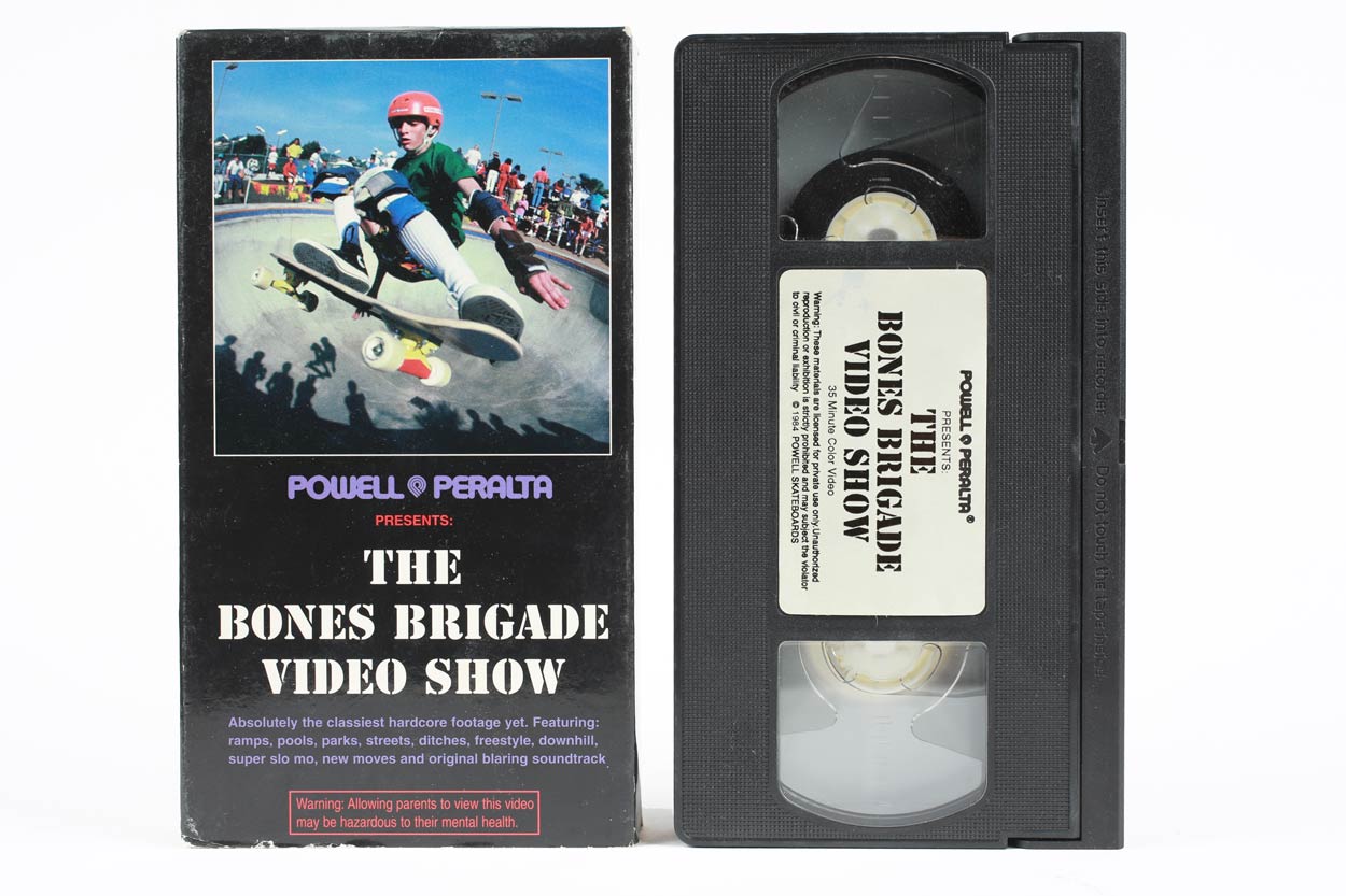 Vintage Powell Peralta Bones Brigade Video Show VHS
