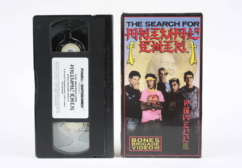 Vintage Powell Peralta Skateboards Animal Chin VHS Video 1987