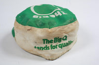 Vintage Quaker State Painters Hat White & Green