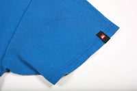 Vintage Quiksilver Boardriding Surf Tee Blue M