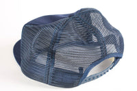 Vintage Radioman RM Mesh Truckers Snapback Hat Blue