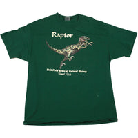 Vintage Raptor Utah Natural History Museum Single Stitch Tee XXL
