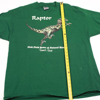 Vintage Raptor Utah Natural History Museum Single Stitch Tee XXL
