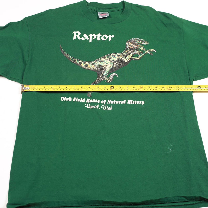 Vintage Raptor Utah Natural History Museum Single Stitch Tee XXL